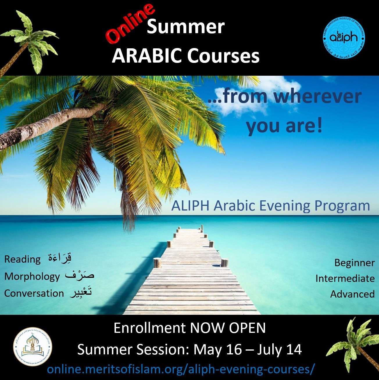 ALIPH Arabic Evening Program Summer Term